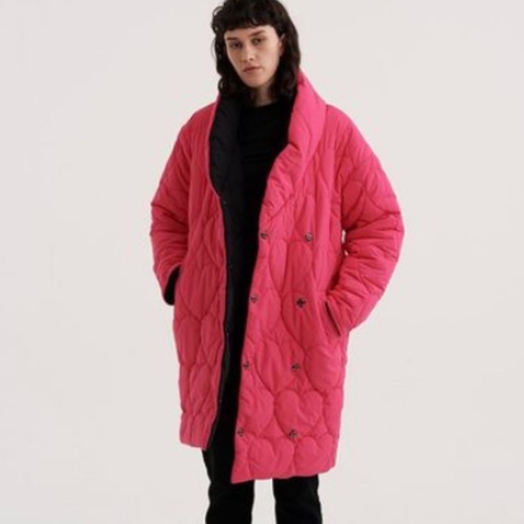 Lazy Oaf Reversible Down Coat - Picture 6 of 6